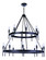 Larrson 18 Light Chandelier in Flat Black (20|54318-FB)