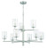 Hailie 9 Light Chandelier in Satin Nickel (20|55629-SN)