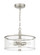 Hailie 4 Light Convertible Semi Flush in Satin Nickel (20|55654-SN)