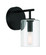 Hailie 1 Light Wall Sconce in Flat Black (20|55661-FB)