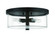 Hailie 4 Light Flushmount in Flat Black (20|55684-FB)