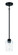 Shayna 1 Light Mini Pendant in Flat Black (20|56191-FB)