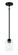 Shayna 1 Light Mini Pendant in Flat Black (20|56191-FB)