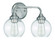 Glenda 2 Light Vanity in Brushed Polished Nickel (20|56202-BNK)