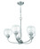 Glenda 5 Light Chandelier in Brushed Polished Nickel (20|56225-BNK)