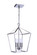 Flynt II 4 Light 12'' Foyer in Brushed Polished Nickel (20|56334-BNK)