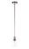Romero 1 Light Mini Pendant in Brushed Polished Nickel (20|56491-BNK)