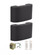 Designer 2 Chime Kit in Flat Black (20|CK2002-FB)