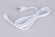 5'  Under Cabinet Light Cord and Plug in White (20|CUC10-PG5-W)