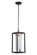 Neo 1 Light Outdoor Pendant in Midnight/Satin Brass (20|ZA4821-MNSB)