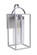 Neo 1 Light Extra Large Outdoor Wall Lantern in Satin Aluminum (20|ZA4834-SA)