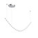 Akoya 23 Light Chrome Dimmable LED Chandelier (7713|CH321506CH)