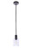 Romero 1 Light Mini Pendant in Espresso (20|56491-ESP)