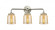 Bell - 3 Light - 23 inch - Brushed Satin Nickel - Bath Vanity Light (3442|284-3W-SN-G58-LED)