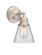 Cone - 1 Light - 6 inch - Brushed Satin Nickel - Sconce (3442|623-1W-SN-G62)
