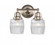 Colton - 2 Light - 14 inch - Brushed Satin Nickel - Bath Vanity Light (3442|623-2W-SN-G302)