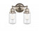 Dover - 2 Light - 13 inch - Brushed Satin Nickel - Bath Vanity Light (3442|623-2W-SN-G312)