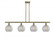 Athens - 4 Light - 48 inch - Antique Brass - Stem hung - Island Light (3442|516-4I-AB-G125-LED)