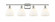 Bristol - 4 Light - 38 inch - Polished Nickel - Bath Vanity Light (3442|516-4W-PN-GBD-751)