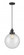 Beacon - 1 Light - 10 inch - Matte Black - Cord hung - Mini Pendant (3442|201CSW-BK-G204-10-LED)