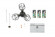Industrial 3 Light Fixture LED (10687|380041OZ)