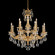 Milano 12 Light 120V Chandelier in French Gold with Clear Heritage Handcut Crystal (168|5682-26H)