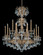Milano 15 Light 120V Chandelier in Florentine Bronze with Heritage Handcut Crystal (168|5686-83H)