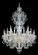 Olde World 23 Light 120V Chandelier in Polished Silver with Clear Heritage Handcut Crystal (168|6815-40H)