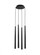 Pylon 4 Light Chandelier (7355|700TRSPPYL4RB-LED930)
