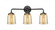 Bell - 3 Light - 23 inch - Oil Rubbed Bronze - Bath Vanity Light (3442|284-3W-OB-G58)
