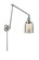 Bell - 1 Light - 8 inch - Polished Chrome -Adjustable Swing Arm (3442|238-PC-G58-LED)
