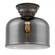 Bell - 1 Light - 12 inch - Oil Rubbed Bronze - Flush Mount (3442|623-1F-OB-G73-L-LED)