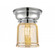 Bell - 1 Light - 6 inch - Polished Chrome - Flush Mount (3442|623-1F-PC-G58)