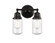 Dover - 2 Light - 13 inch - Matte Black - Bath Vanity Light (3442|623-2W-BK-G314)
