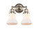 Bellmont - 2 Light - 14 inch - Brushed Satin Nickel - Bath Vanity Light (3442|623-2W-SN-G191)