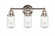 Dover - 3 Light - 21 inch - Brushed Satin Nickel - Bath Vanity Light (3442|623-3W-SN-G314)