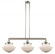 Oxford - 3 Light - 42 inch - Polished Nickel - Stem Hung - Adjustable Island Light (3442|213-PN-G541)