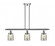 Bell - 3 Light - 36 inch - Polished Chrome - Stem Hung - Island Light (3442|916-3I-PC-G58)