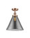 Cone - 1 Light - 12 inch - Antique Copper - Semi-Flush Mount (3442|916-1C-AC-G43-L)
