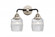 Colton - 2 Light - 14 inch - Black Polished Nickel - Bath Vanity Light (3442|288-2W-BPN-G302)