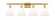 Berkshire - 4 Light - 38 inch - Satin Gold - Bath Vanity Light (3442|516-4W-SG-GBC-81-LED)