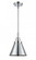 Appalachian - 1 Light - 8 inch - Polished Chrome - Mini Pendant (3442|447-1S-PC-M13-PC-LED)