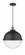 Hampden - 1 Light - 13 inch - Black Antique Brass - Cord hung - Pendant (3442|201C-BAB-HFS-124-BK-LED)