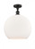 Athens - 1 Light - 14 inch - Oil Rubbed Bronze - Semi-Flush Mount (3442|516-1C-OB-G121-14)