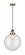 Beacon - 1 Light - 12 inch - Brushed Brass - Cord hung - Mini Pendant (3442|201CSW-BB-G202-12-LED)