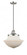 Oxford - 1 Light - 12 inch - Brushed Satin Nickel - Cord hung - Mini Pendant (3442|201CSW-SN-G541)