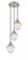 Bullet - 3 Light - 14 inch - Brushed Satin Nickel - Cord hung - Multi Pendant (3442|113F-3P-SN-G664-7)