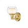 Cairo - 1 Light - 5 inch - Satin Gold - Bath Vanity Light (3442|330-1W-SG-CLW-LED)