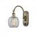 Belfast - 1 Light - 6 inch - Antique Brass - Adjustable Swing Arm (3442|518-1W-AB-G105)