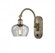 Fenton - 1 Light - 7 inch - Antique Brass - Adjustable Swing Arm (3442|518-1W-AB-G92-LED)